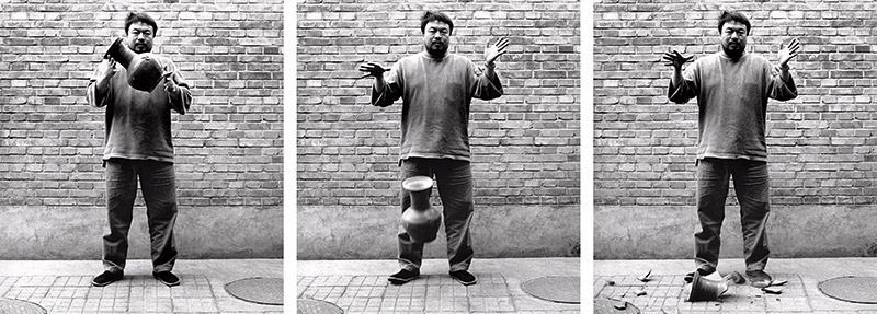 Guggenheim Art and China Ai Weiwei "Dropping a Han Dynasty Urn" 1995