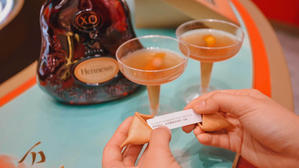 Retail event created by Zhang Guangyu for Hennessy Chinese New Year Limited Edition (Spirits industry).