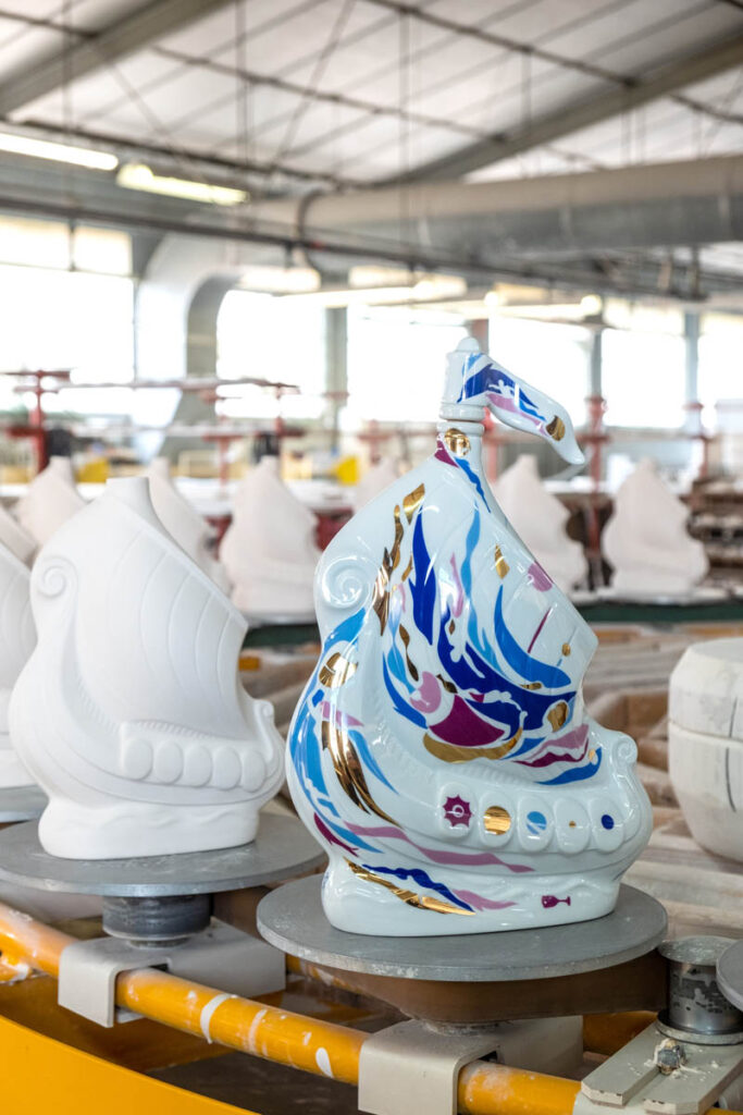 reative process of Larsen Cognac × Chuan Jia 70th Anniversary Limited Edition collaboration (Spirits industry).