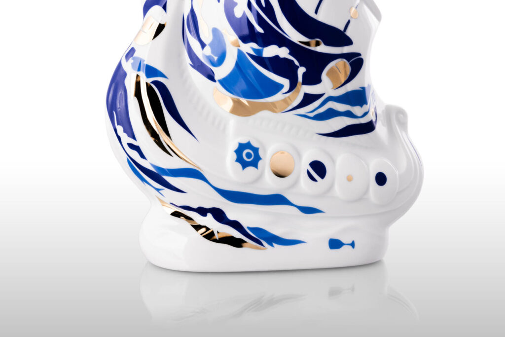 Art piece by Chuan Jia commissioned by Larsen Cognac for 70th Anniversary Limited