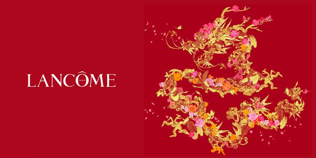 Artistic Collaboration between Jacky Tsai X Lancôme