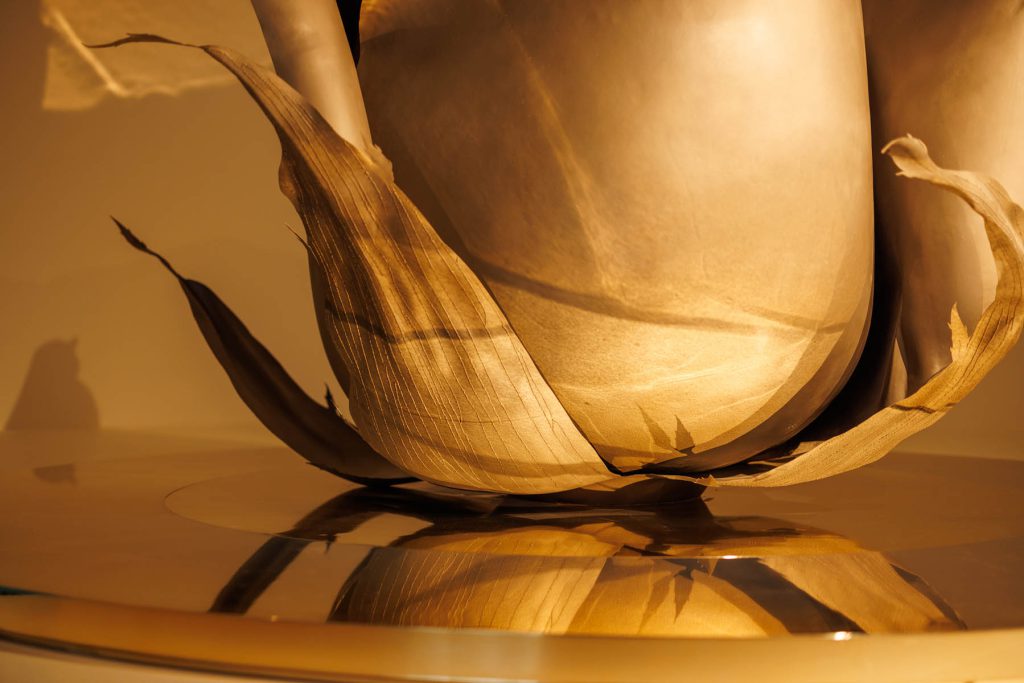 Art piece by Cai Zhisong commissioned by Lancôme for the exhibition "The Art of Absolute"