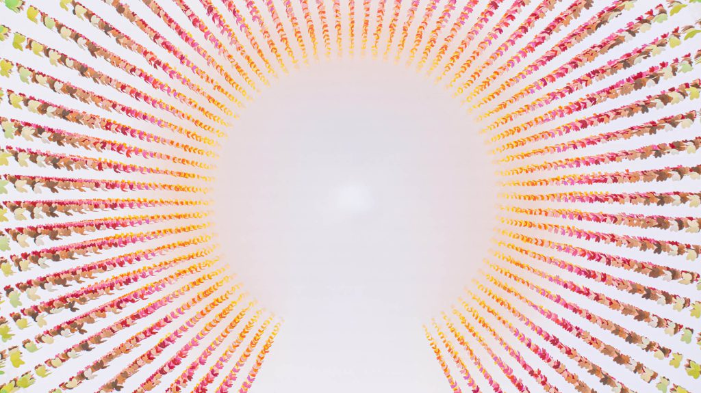 Art piece by Emmanuelle Moureaux commissioned by Lancôme for the exhibition "The Art of Absolute"