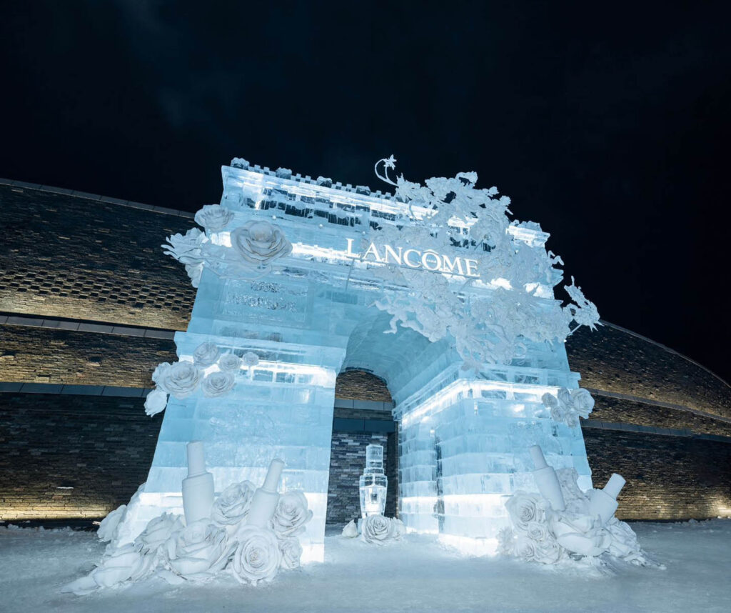 Lancôme x Jacky Tsai – Chinese New Year 2024 Limited Edition: Harbin Ice Sculpture