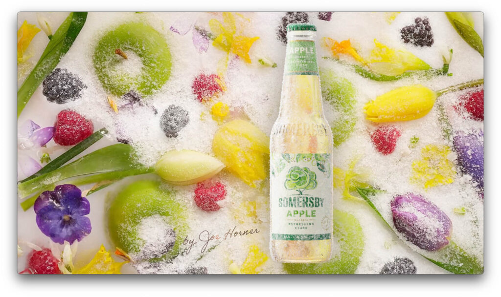 Somersby x Joe Horner - Artistic collaboration - Spring Limited Edition