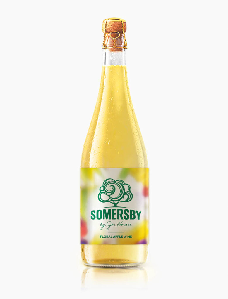 Somersby x Joe Horner - Artistic collaboration - Label design by Somexing Artistic.