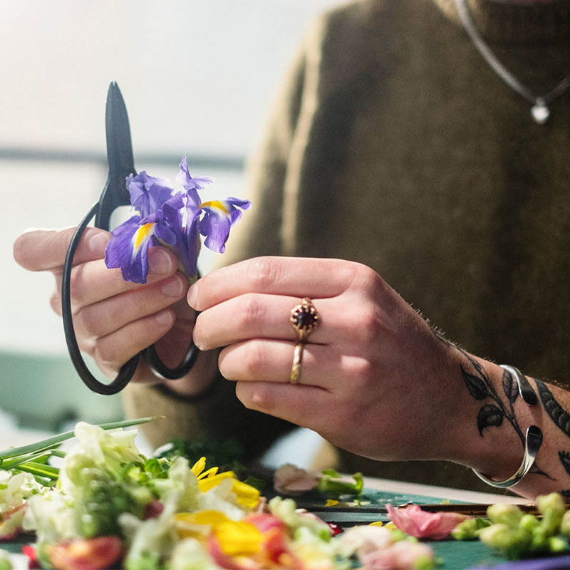 Floral art photography Somersby x Joe Horner - Artistic collaboration