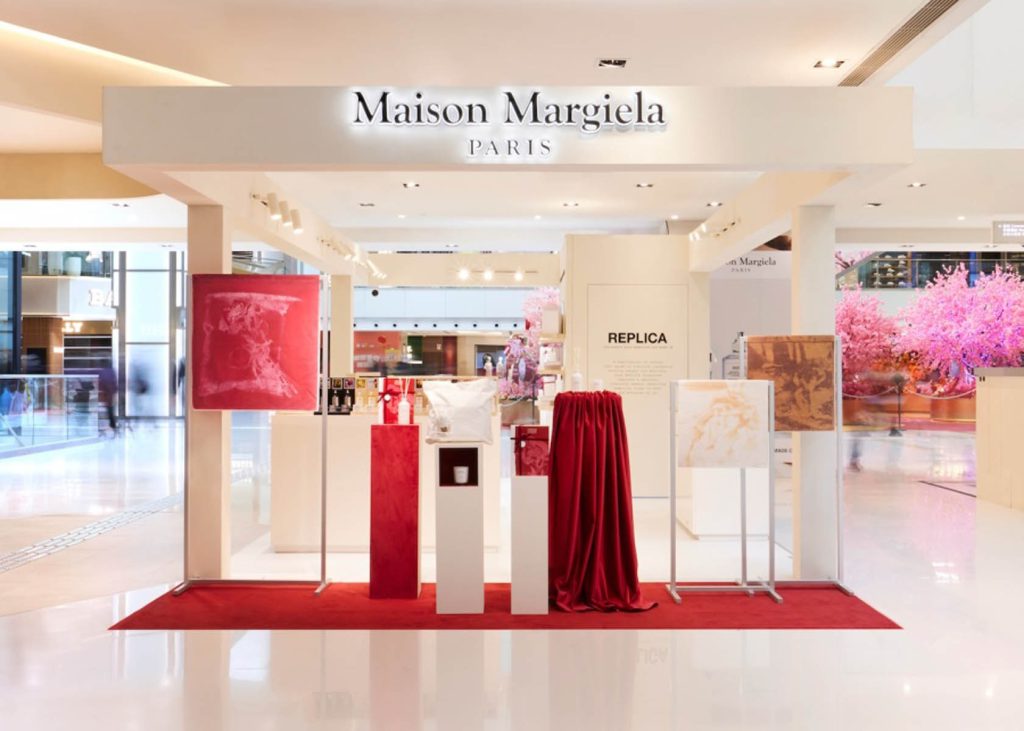 Retail and event experience created for Maison Margiela Fragrances Chinese New Year & Valentine’s Day Limited Edition (Fragrance industry).