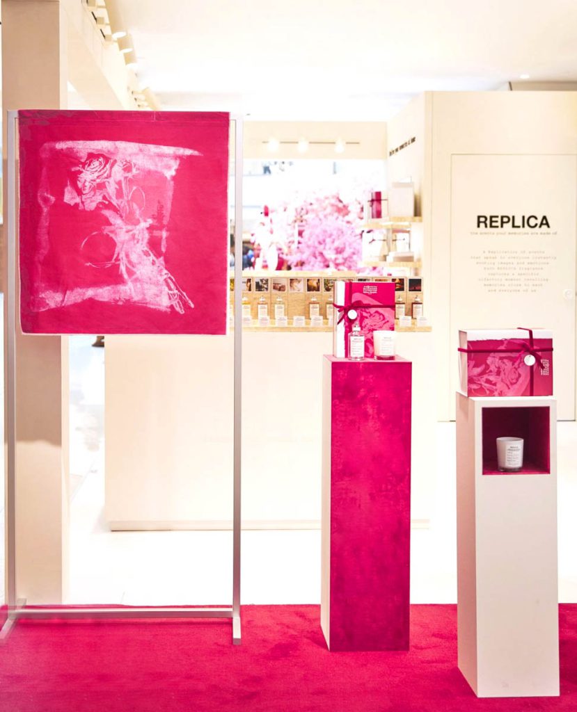 Retail and event experience created for Maison Margiela Fragrances Chinese New Year & Valentine’s Day Limited Edition (Fragrance industry).