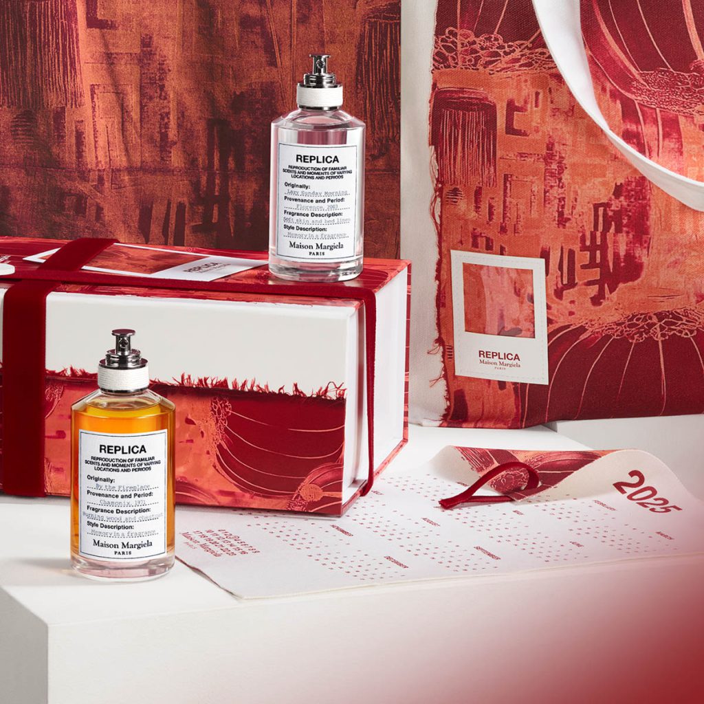 Packaging design Somexing Artistic and Duoduo Huang for Maison Margiela Fragrances Chinese New Year & Valentine’s Day Limited Edition (Fragrance industry).