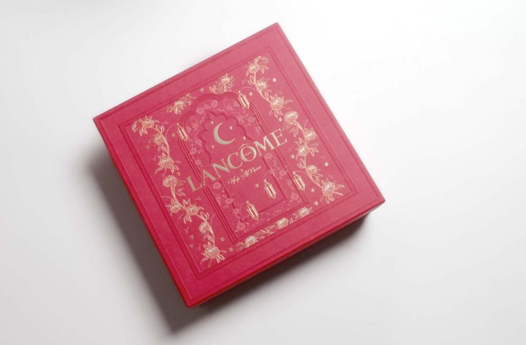 Packaging design by Somexing Artistic and Huda Al Nuaimi for Lancôme Ramadan Limited Edition (Beauty industry).