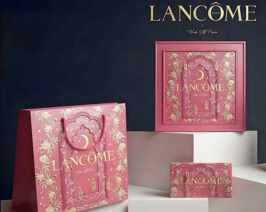 Packaging design by Somexing Artistic and Huda Al Nuaimi for Lancôme Ramadan Limited Edition (Beauty industry).