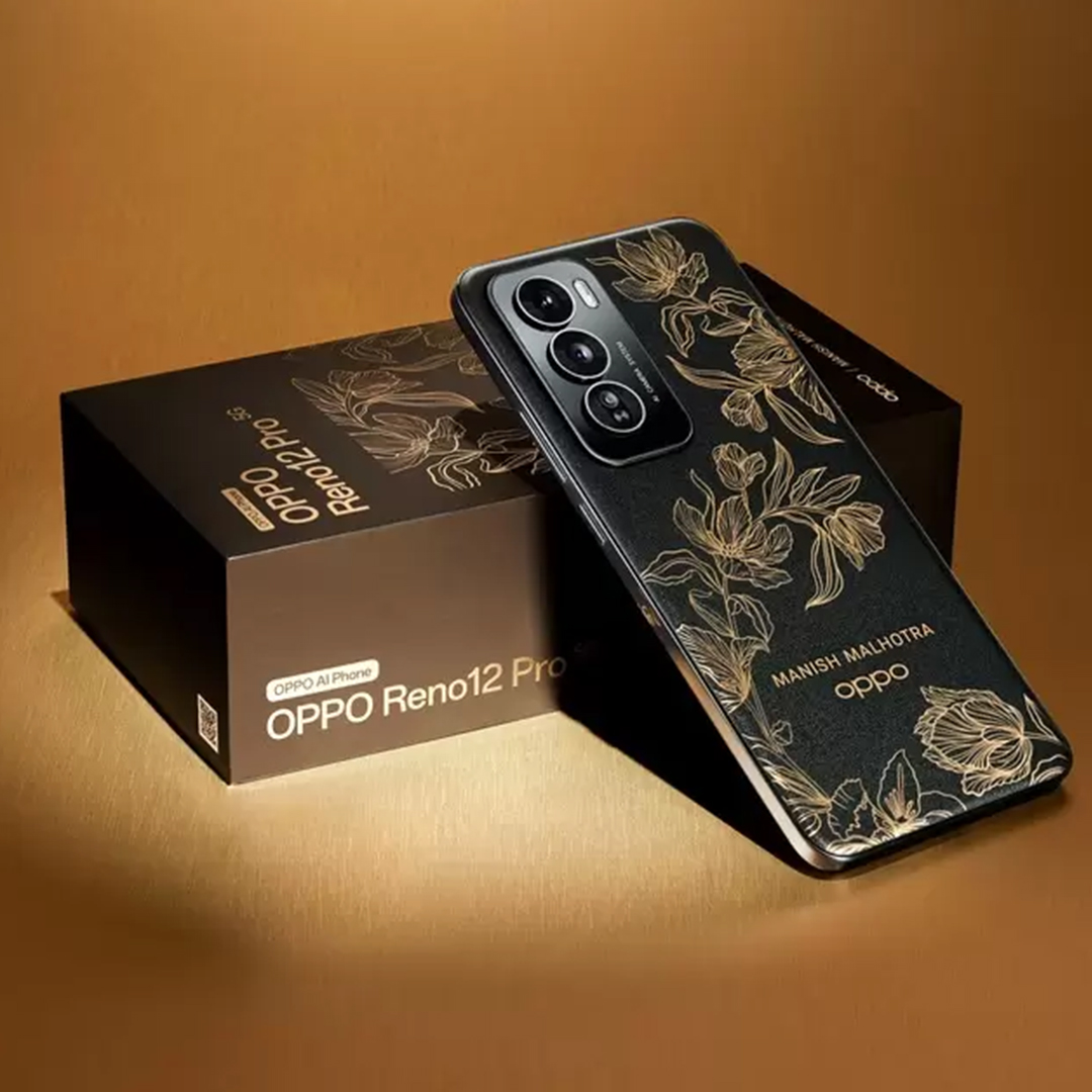 Collaboration artistique – Diwali Edition – Oppo X Manish