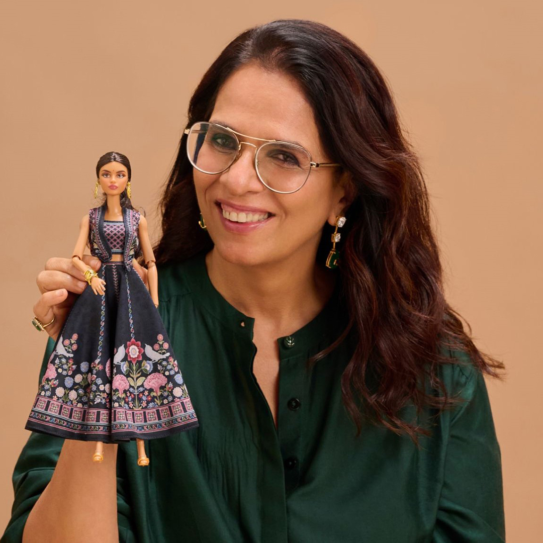 Artistic collaboration -Diwali Limited Edition - Mattel Barbie Doll X Anita