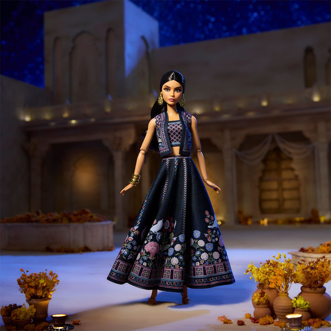 Artistic collaboration -Diwali Limited Edition - Mattel Barbie Doll X Anita
