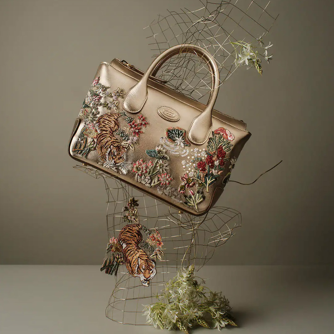 Artistic collaboration -Diwali Limited Edition -Tod's X Rahul Mishra