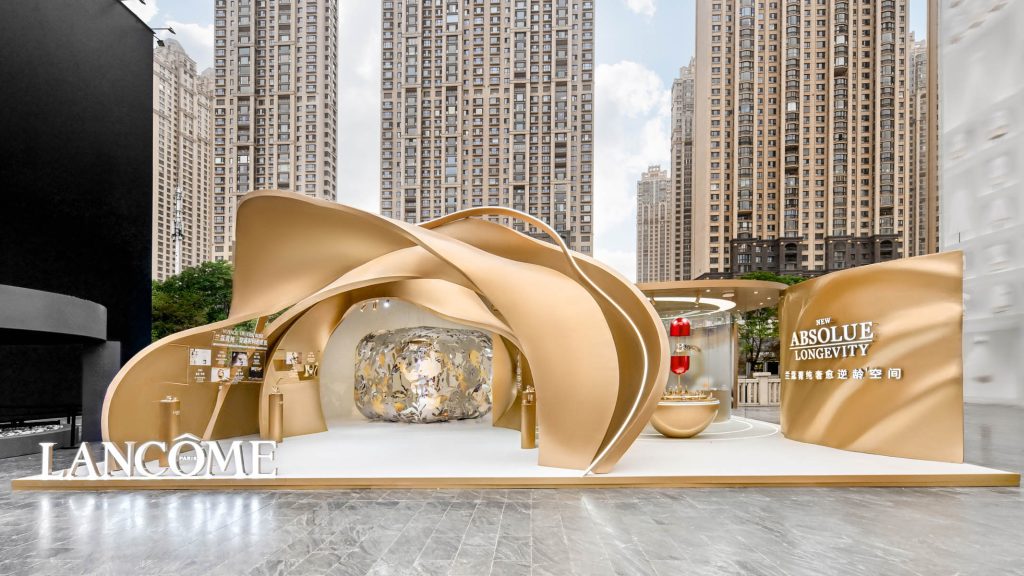 Experience beauty lancome juju wang abs25 art exhibition