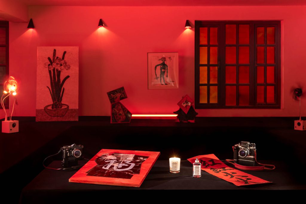 Art piece by Birdhead commissioned by Maison Margiela Fragrances for Chinese New Year Limited Edition (Fragrance industry).