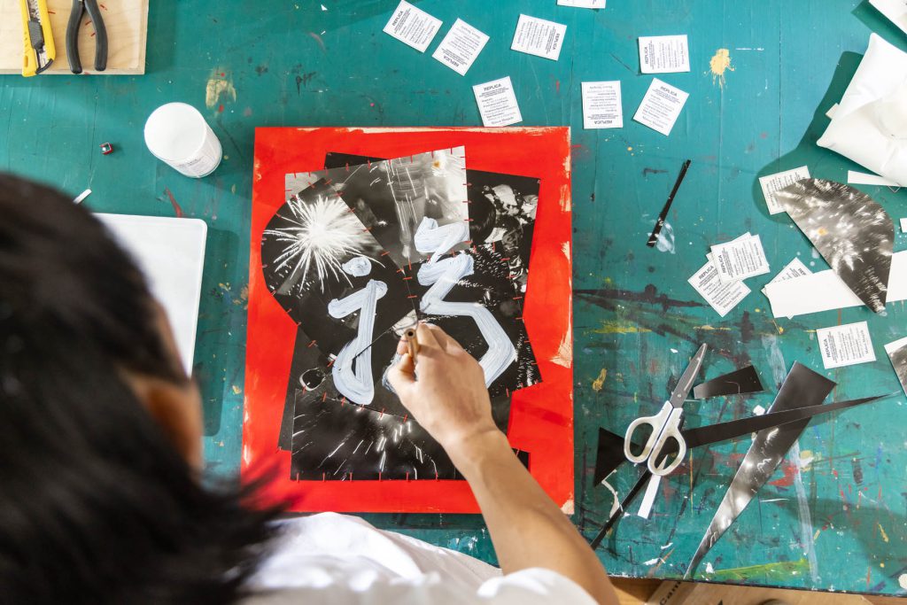 Art piece by Birdhead commissioned by Maison Margiela Fragrances for Chinese New Year Limited Edition (Fragrance industry).