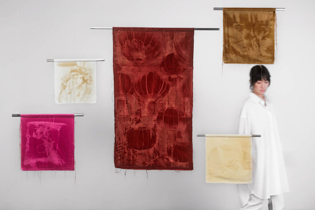 Art installation by Duoduo Huang commissioned by Maison Margiela Fragrances for Chinese New Year & Valentine’s Day Limited Edition (Fragrance industry).