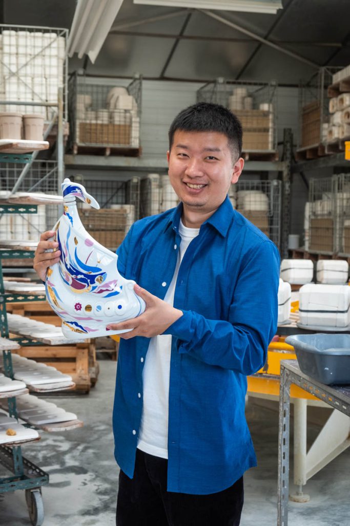 Creative process of Larsen Cognac × Chuan Jia 70th Anniversary Limited Edition collaboration (Spirits industry).