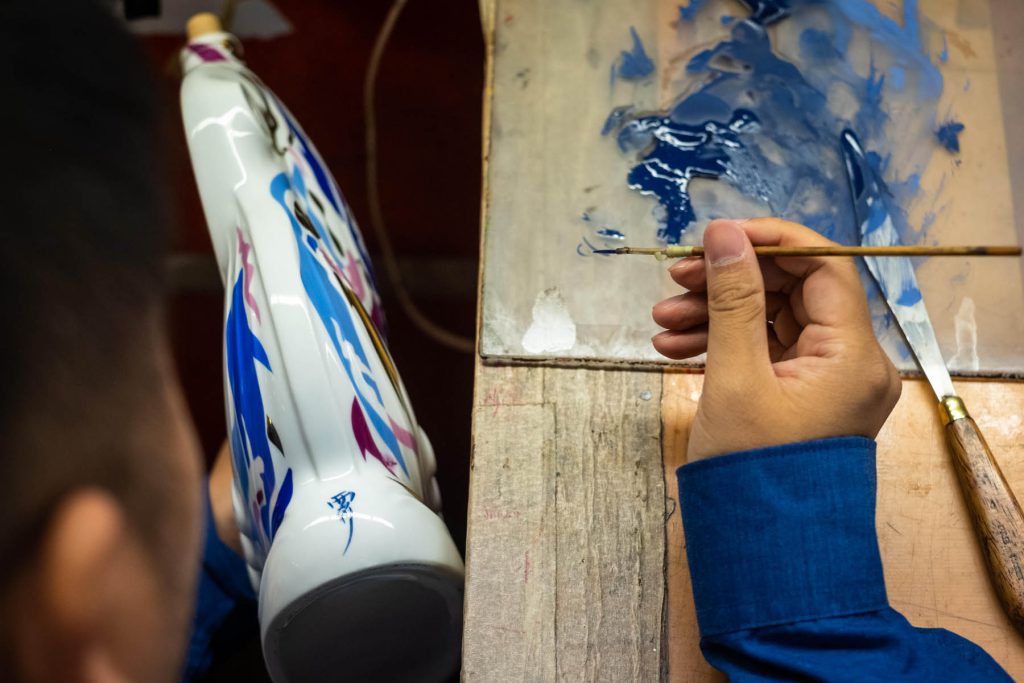 Creative process of Larsen Cognac × Chuan Jia 70th Anniversary Limited Edition collaboration (Spirits industry).