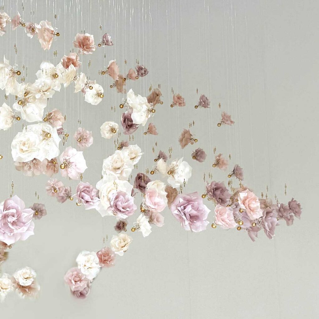 Art commission for Lancôme by Casey Curran - abs25 art exhibition