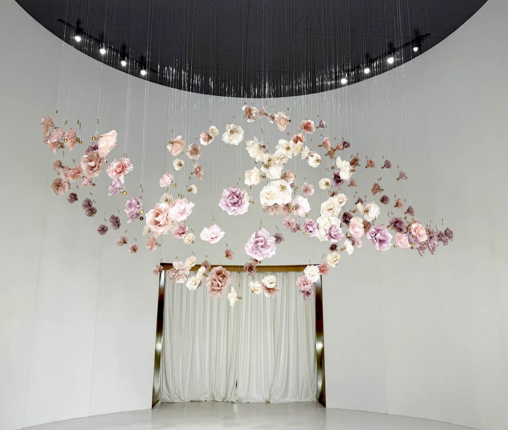 Art commission for Lancôme by Casey Curran - abs25 art exhibition