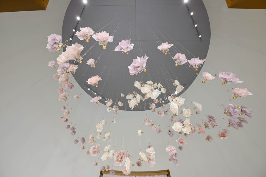 Art commission for Lancôme by Casey Curran - abs25 art exhibition