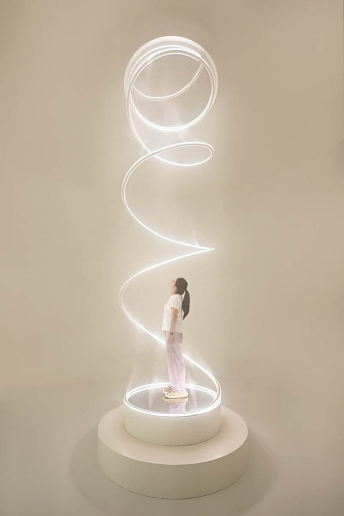 Art commission for Lancôme by Karolina Halatek - abs25 art exhibition