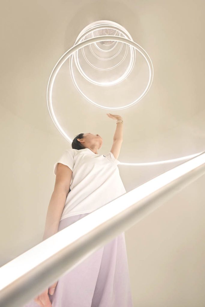 Art commission for Lancôme by Karolina Halatek - abs25 art exhibition