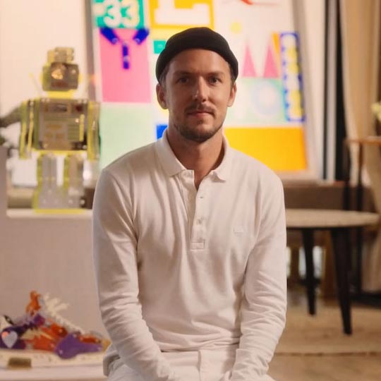 Pierre Brault - Lancôme exhibition “The Art of Absolue”