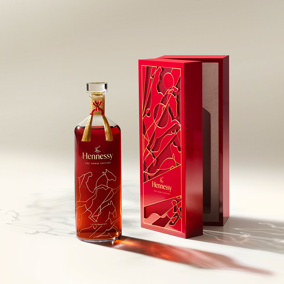 Luxury Cognac - Hennessy × Trajan Jia | The Horse Edition
