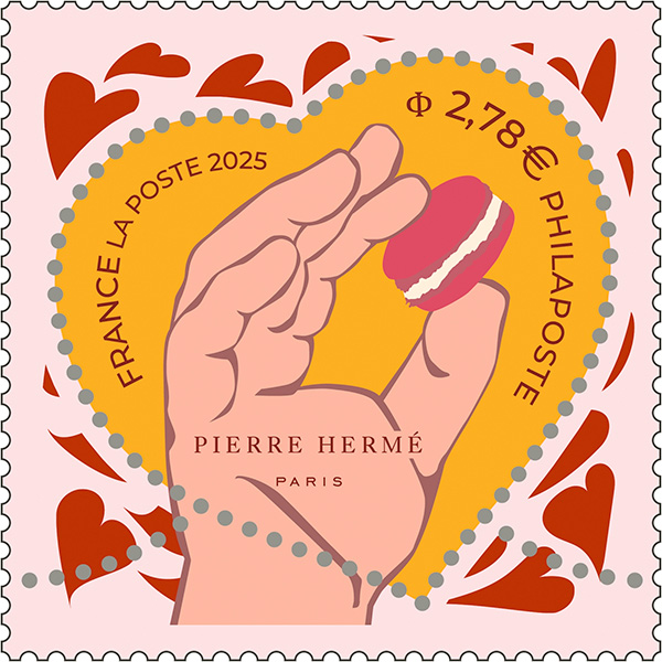 La Poste x Pierre Hermé - Valentine's Day artistic collaboration