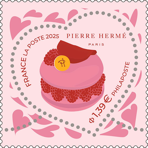 La Poste x Pierre Hermé - Valentine's Day artistic collaboration